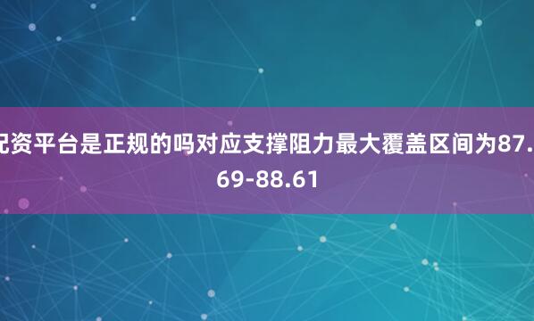 配资平台是正规的吗对应支撑阻力最大覆盖区间为87.269-88.61